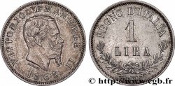 ITALIE 1 Lira Victor Emmanuel II 1863 Milan