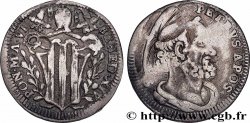 ITALIE - ÉTATS DU PAPE - BENOÎT XIV (Prospero Lambertini) Grosso an VI (1745) Rome