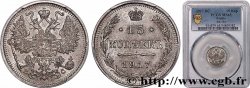 RUSSLAND 15 Kopecks 1917 Saint-Petersbourg ST65 PCGS