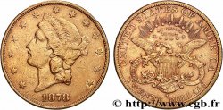 GOLD, PALLADIUM & PLATINUM INVESTMENT 20 Dollars &nbsp;Liberty&nbsp; 1878 San Francisco