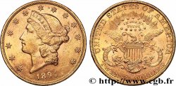 GOLD, PALLADIUM & PLATINUM INVESTMENT 20 Dollars &nbsp;Liberty&nbsp; 1894 Philadelphie