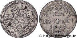 ITALIE - ÉTATS DU PAPE - INNOCENT XII (Antoine Pignatelli) 1/2 Grosso 1698 