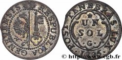 SUISSE - RÉPUBLIQUE DE GENÈVE 1 Sol - République de Genève 1785 