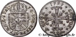 SUISSE - CANTON DE NEUCHATEL 1/2 Batzen 1794 Neuchâtel