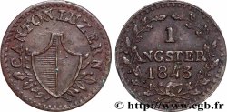 SUISSE - CANTON DE LUCERNE 1 Angster 1843 