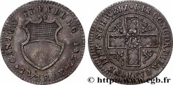 SUISSE - CANTON DE FRIBOURG 2 1/2 Rappen 1827 