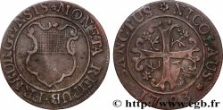 SUISSE - CANTON DE FRIBOURG 1/2 Batz 1793 Fribourg