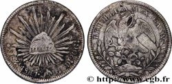 MEXIQUE 8 Reales Aigle / bonnet phrygien sur soleil 1841 Zacatecas - Zs
