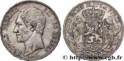 BELGIQUE - ROYAUME DE BELGIQUE - LÉOPOLD Ier 5 Francs tête nue 1849 