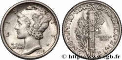 UNITED STATES OF AMERICA 1 Dime Mercury 1918 Philadelphie MS 