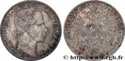 ÖSTERREICH 1 Florin François-Joseph Ier tête laurée 1859 Kremnitz fVZ/VZ 