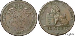 BELGIQUE 10 Centimes lion 1833 