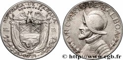 PANAMá 1/4 Balboa Vasco Nunez de Balboa 1931 Philadelphie