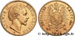 OR, PALLADIUM ET PLATINE INVESTISSEMENT 20 Mark Louis II 1873 Munich