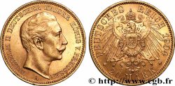 ORO, PALADIO Y PLATINO INVERSIÓN 20 Mark  1904 Berlin