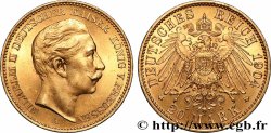 ORO, PALLADIO E PLATINO: INVESTIMENTI 20 Mark  1904 Berlin