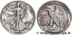 UNITED STATES OF AMERICA 1/2 Dollar Walking Liberty 1916 Philadelphie AU 