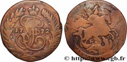 RUSSIE 2 Kopecks St Georges 1772 Ekaterinbourg 