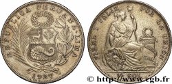 PÉROU 1/2 Sol “Liberté” 1927 Lima