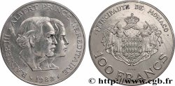 MONACO - PRINCIPALITY OF MONACO - RAINIER III Essai de 100 Francs Rainier III et Albert 1982 Paris MS 
