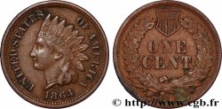 UNITED STATES OF AMERICA 1 Cent tête d’indien, 2e type 1864 