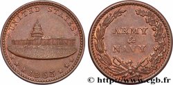 UNITED STATES OF AMERICA 1 Cent (1861-1864) “civil war token”, Capitole 1863  AU 
