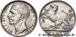 ITALY - KINGDOM OF ITALY - VICTOR-EMMANUEL III 10 Lire - type tranche *FERT* 1928 Rome