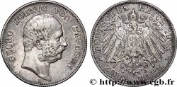 GERMANY - SAXONY 2 Mark Georges 1903 Muldenhütten - E