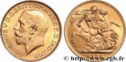 OR, PALLADIUM ET PLATINE INVESTISSEMENT 1 Souverain Georges V 1925 Afrique du Sud