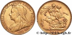 OR, PALLADIUM ET PLATINE INVESTISSEMENT 1 Souverain Victoria buste du jubilé 1895 Londres