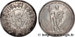 SWITZERLAND 5 Francs, monnaie de Tir, Bâle 1879 