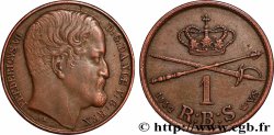 DANEMARK 1 Rigsbankskilling Frédéric VII 1852 Altona