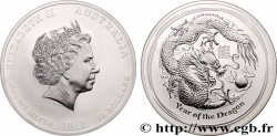 AUSTRALIA 10 Dollar(10 oz) Proof Année du Dragon 2012 Perth