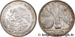 MEXIQUE 50 Pesos Coupe du Monde de football 1985 