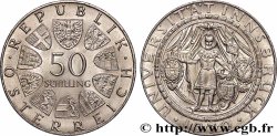 AUTRICHE 50 Schilling 300e anniversaire de l’université d’Innsbruck 1970 