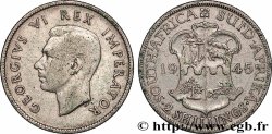 AFRIQUE DU SUD 2 Shillings Georges VI 1945 Pretoria