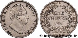 INDES BRITANNIQUES 1 Roupie (Rupee) East India Company William IV 1835 Calcutta