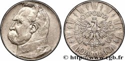 POLOGNE 10 Zlotych Maréchal Pilsudski 1936 Varsovie