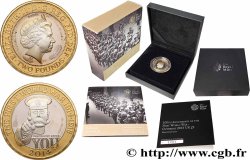 ROYAUME-UNI 2 Pounds Proof OUTBREAK 2014 