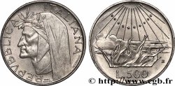 ITALIE 500 Lire 700e anniversaire de la naissance de Dante Alighieri / l’Enfer 1965 Rome