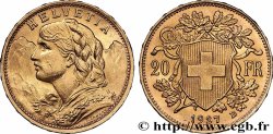 GOLD-, PALLADIUM- UND PLATIN-INVESTITIONEN 20 Francs or &nbsp;Vreneli&nbsp; 1927 Berne