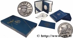UNITED STATES OF AMERICA 100 Dollars Proof (1 oz platine) “Statue of Liberty” 2003 West Point