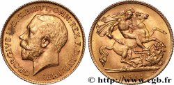 OR, PALLADIUM ET PLATINE INVESTISSEMENT 1/2 Souverain Georges V 1915 Londres TTB+ 