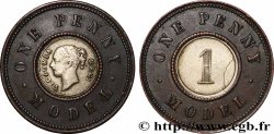 GRANDE BRETAGNE - VICTORIA 1 Penny Model n.d. Londres