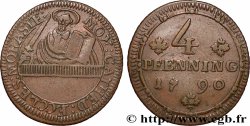ALLEMAGNE - MUNSTER 4 Pfenning 1790 