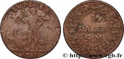 SUÈDE 1 Daler “Jupiter” 1718 