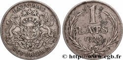 LETTONIE 1 Lats emblème 1924 Londres
