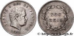 PORTUGAL - ROYAUME DU PORTUGAL - CHARLES Ier 200 Réis  1891 