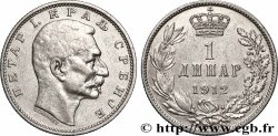 SERBIE 1 Dinar Pierre Ier 1912 