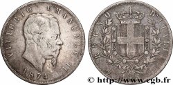 ARGENTO INVESTIMENTO 5 Lire 1874 Milan